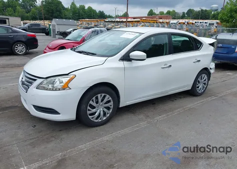 2015 Nissan Sentra Fe+ S/S/Sl/Sr/Sv from USA, damaged, VIN 3N1AB7AP7FL635055